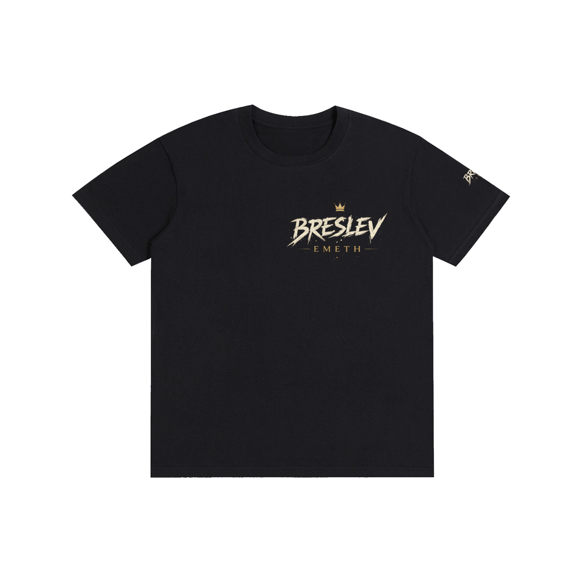 EMETH Breslev Crown Tee - Noir / M - EMETH