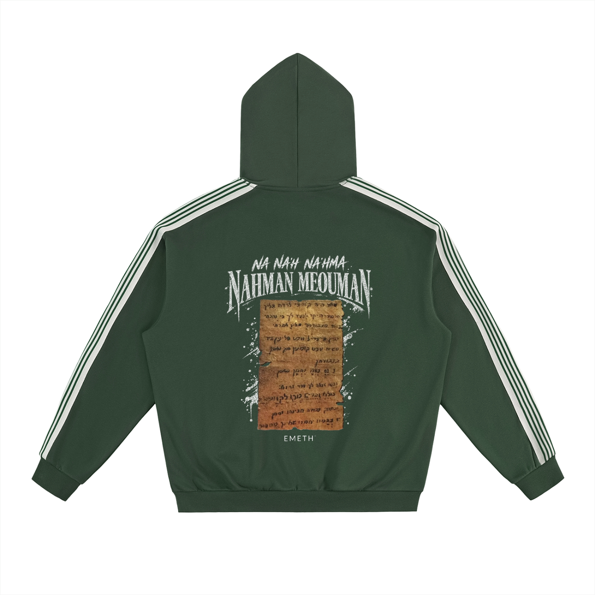 Hoodie Oversize EMETH™ 148 Petek Rabbi Nahman Bandes