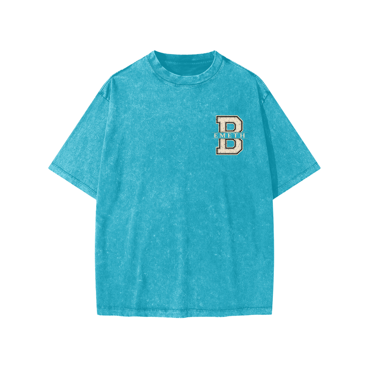 T-shirt Enfant Snow Washed Varsity B – 270 GSM | EMETH Kids