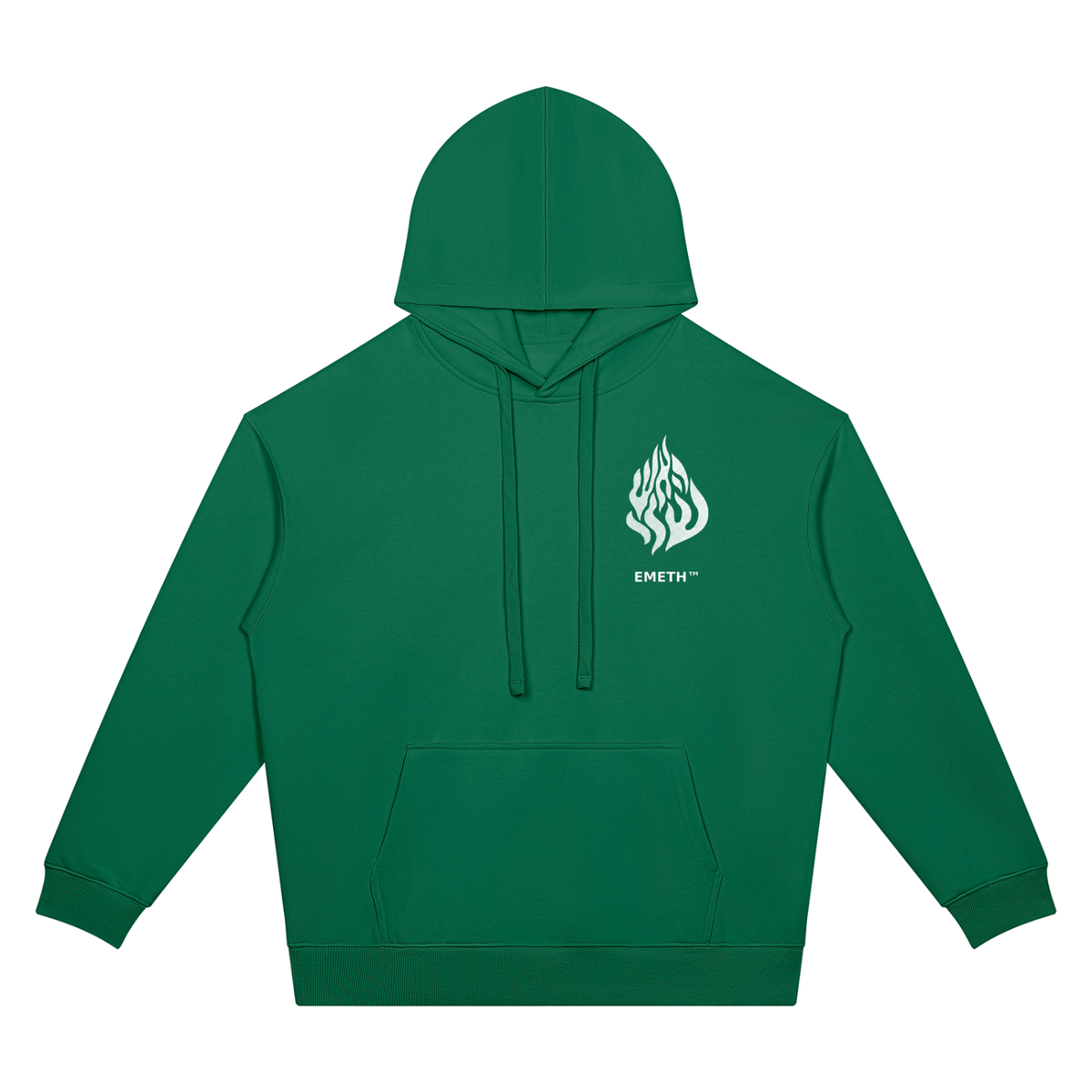 EMETH Flame | Hoodie Oversize Épaules Tombées