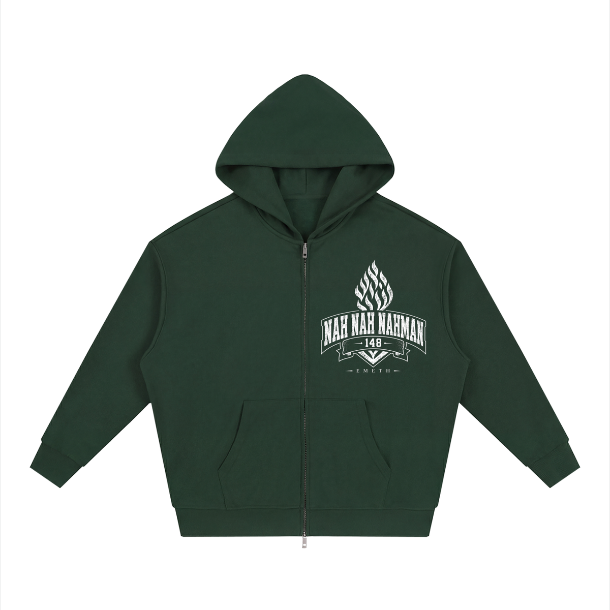 EMETH NAH NAH NAHMAN | Hoodie Zippé 430G