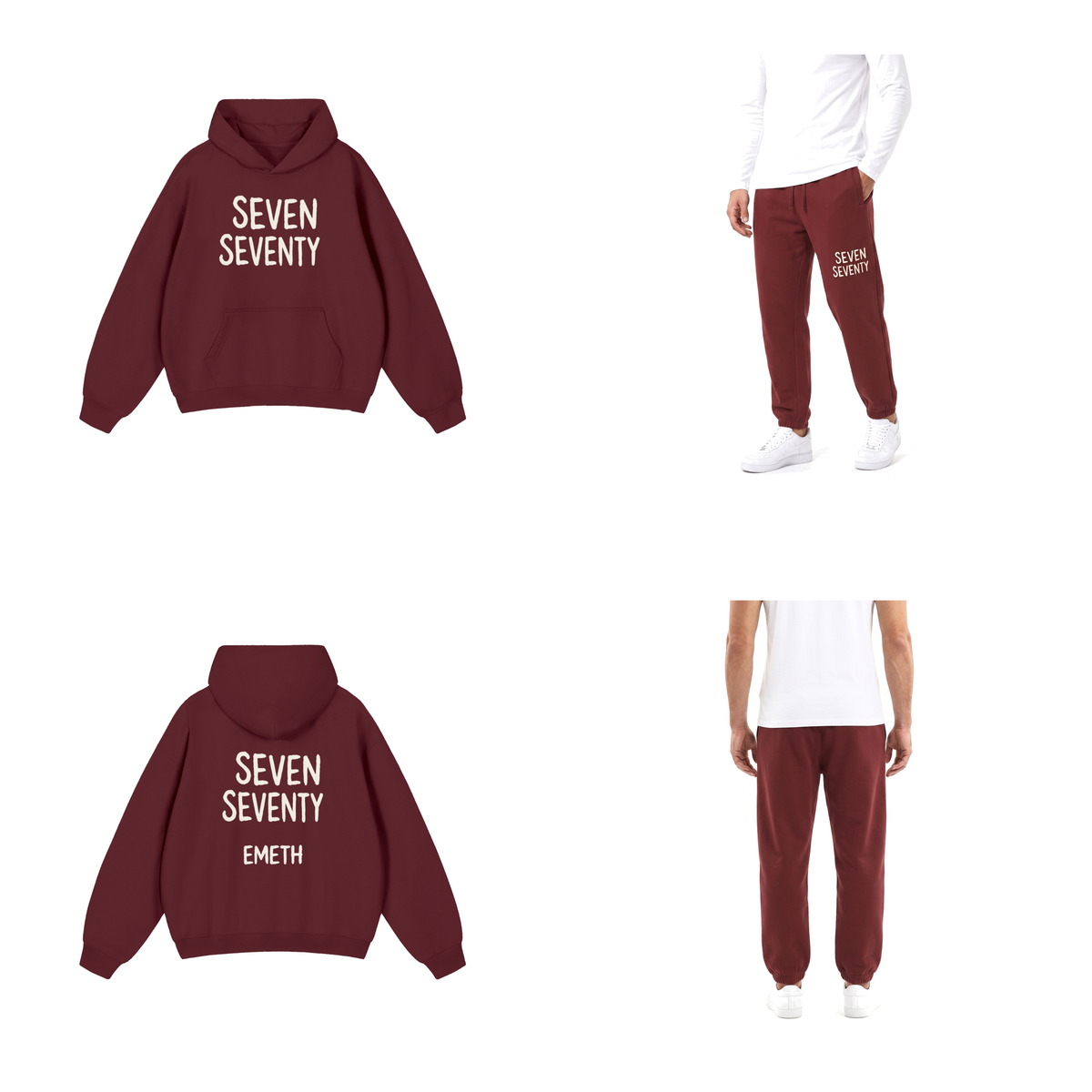 EMETH 770 | Ensemble Hoodie Heavyweight + Jogger