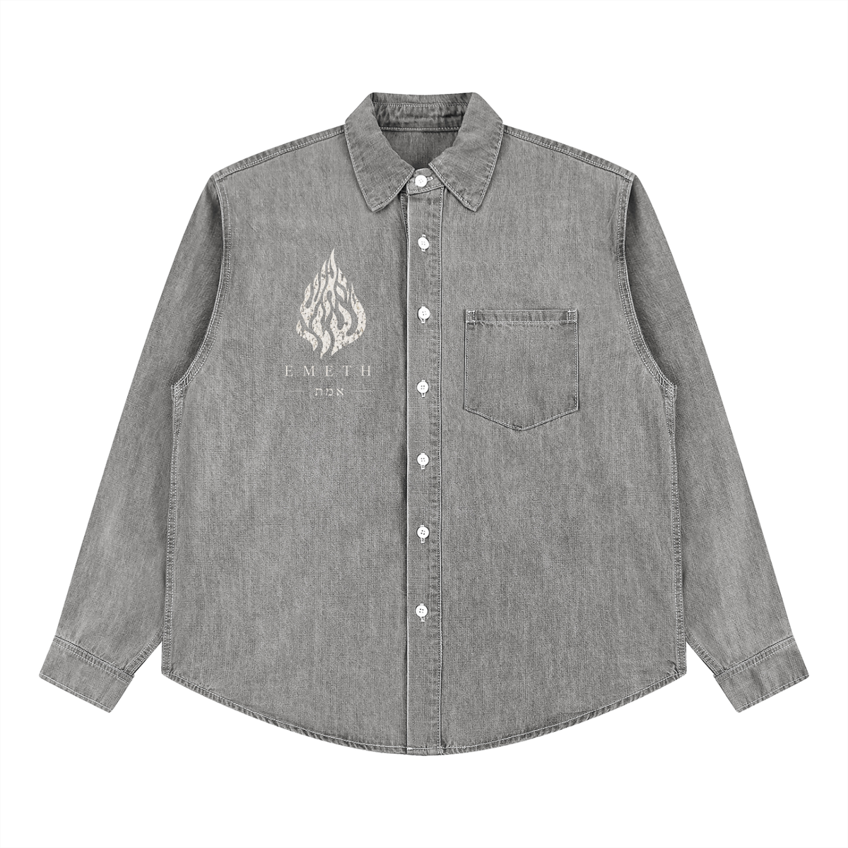 EMETH NAH NAH NAHMAN | Chemise Denim Vintage Wash