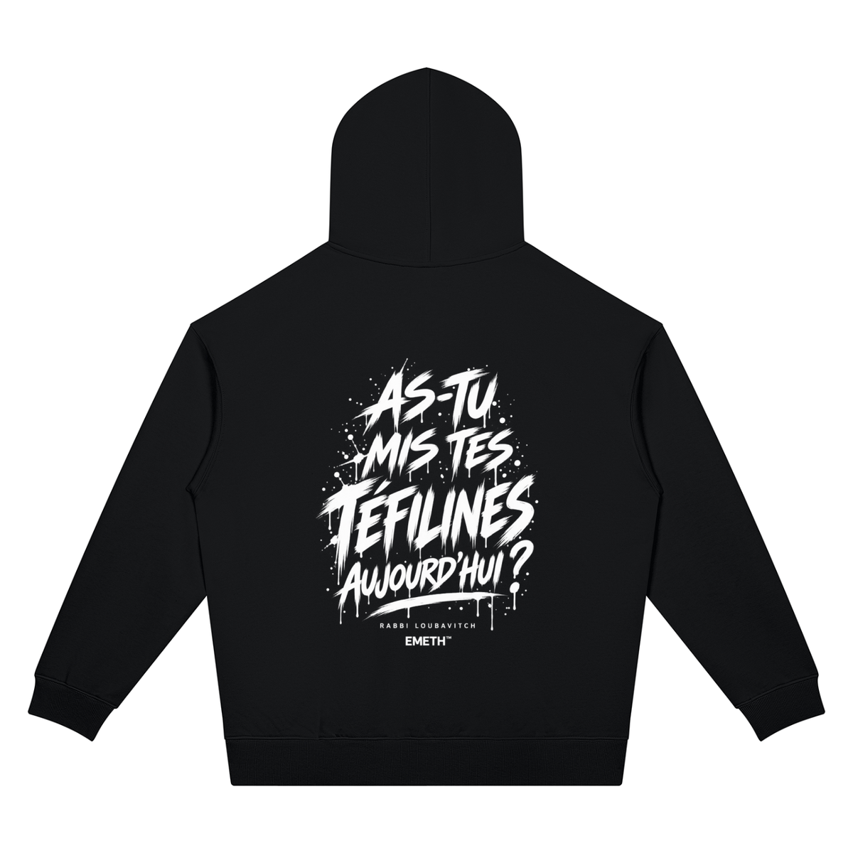 EMETH MIVTZAIM Téfilines | Hoodie Oversize 360 g/m²