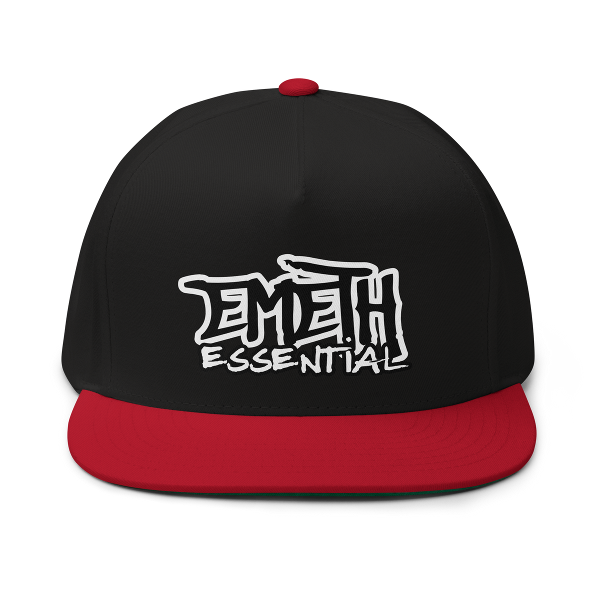 EMETH™ Essentials — Casquette - Noir / Rouge - EMETH
