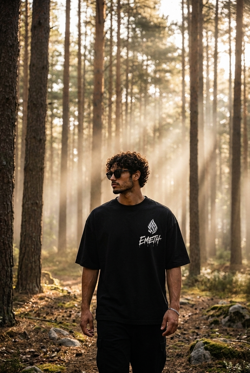 EMETH 148 Heavy Crop Boxy T-Shirt