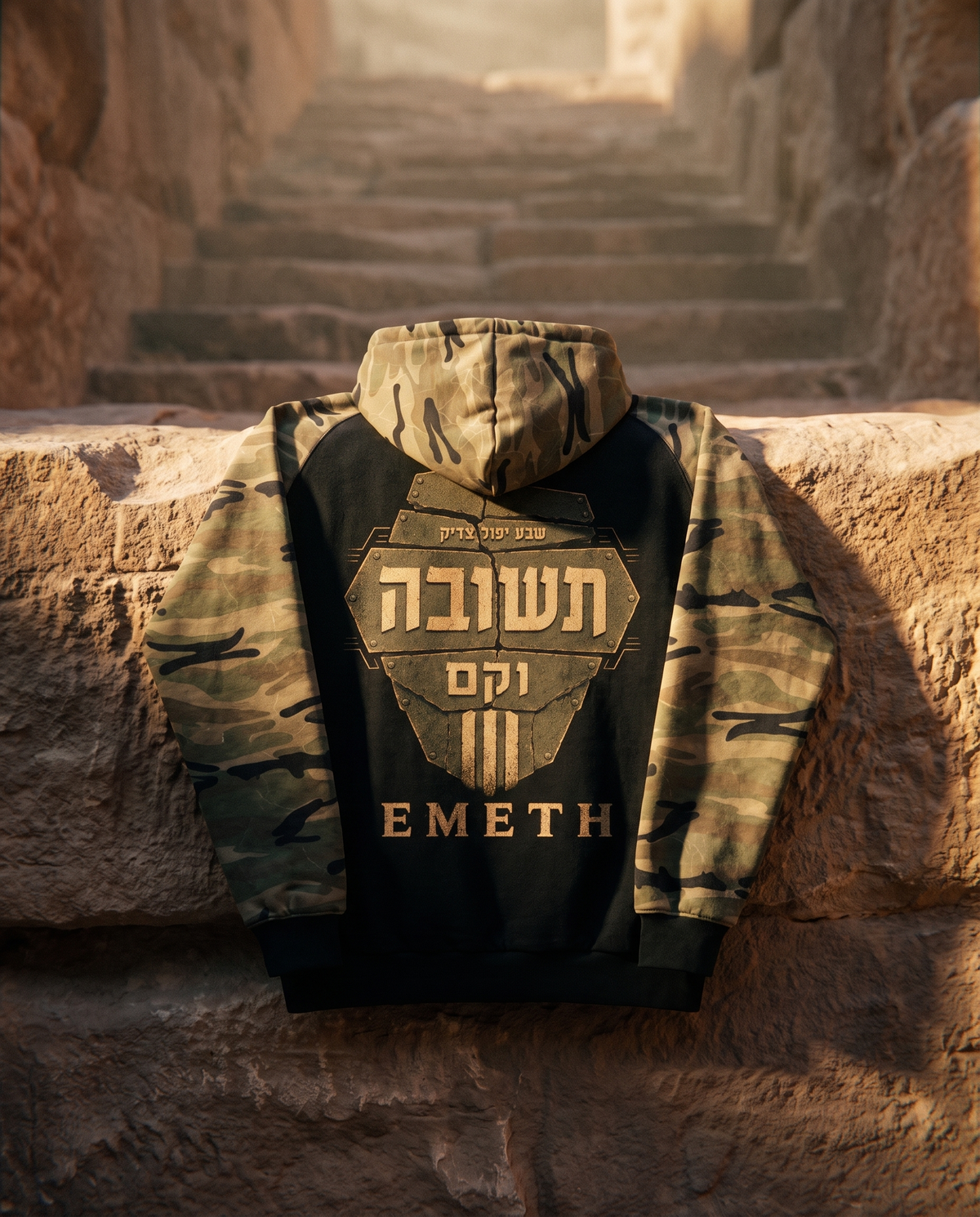 Hoodie EMETH Techouva | Sweat Premium 410G