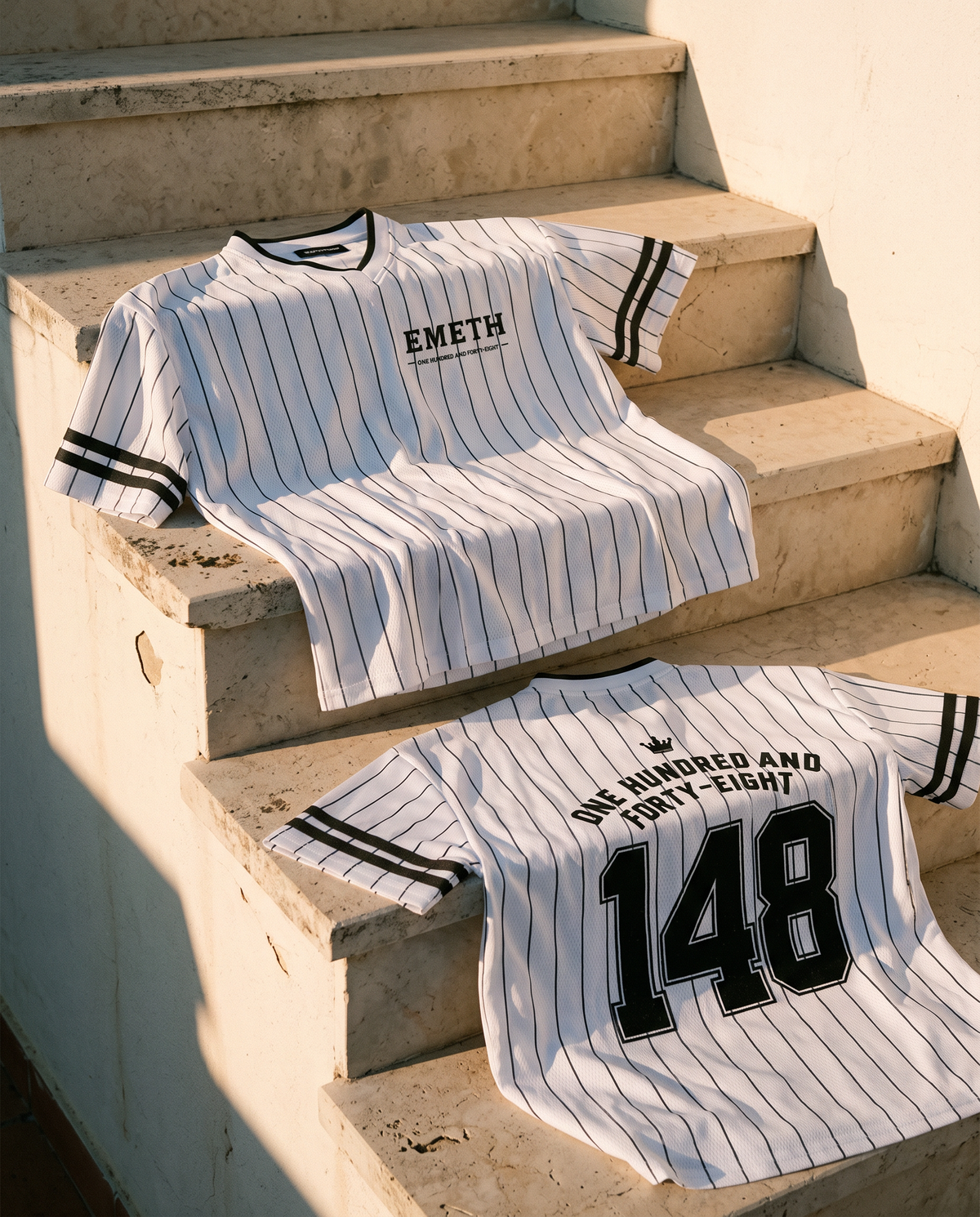 EMETH One Hundred And Forty-Eight 148 | Jersey Premium Blanc