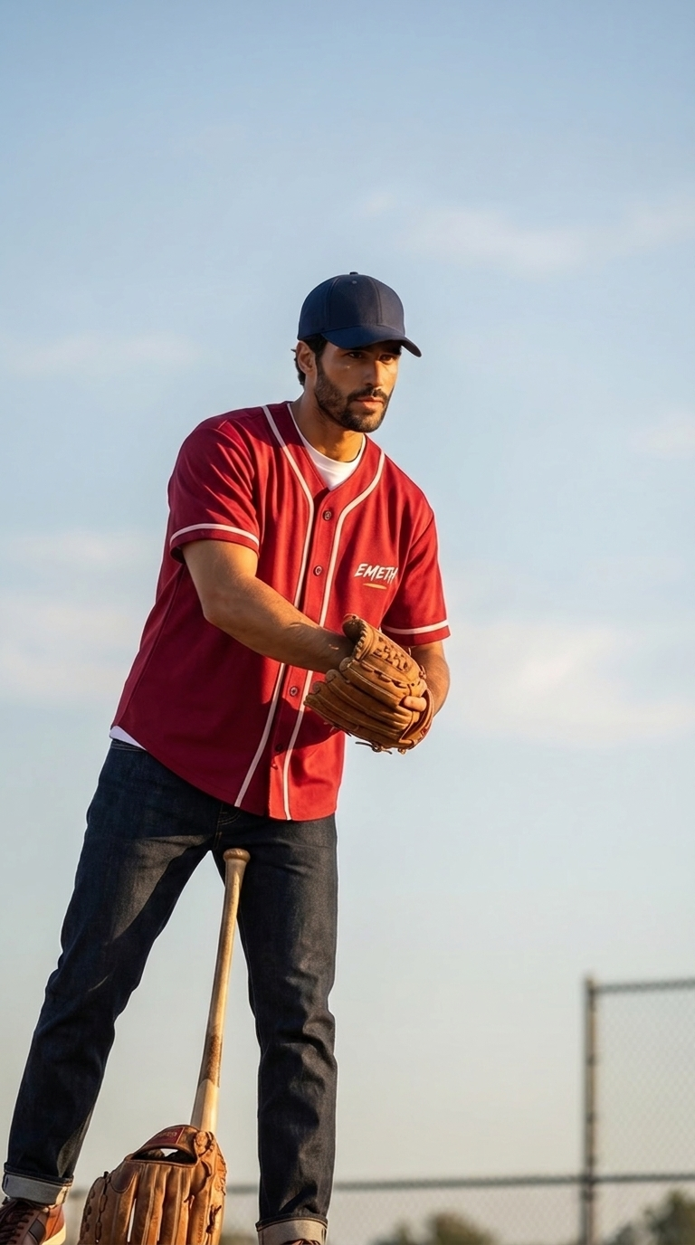 EMETH 441 | Maillot Baseball Premium 270 g/m²