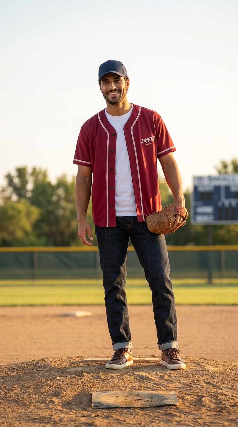 EMETH 441 | Maillot Baseball Premium 270 g/m²
