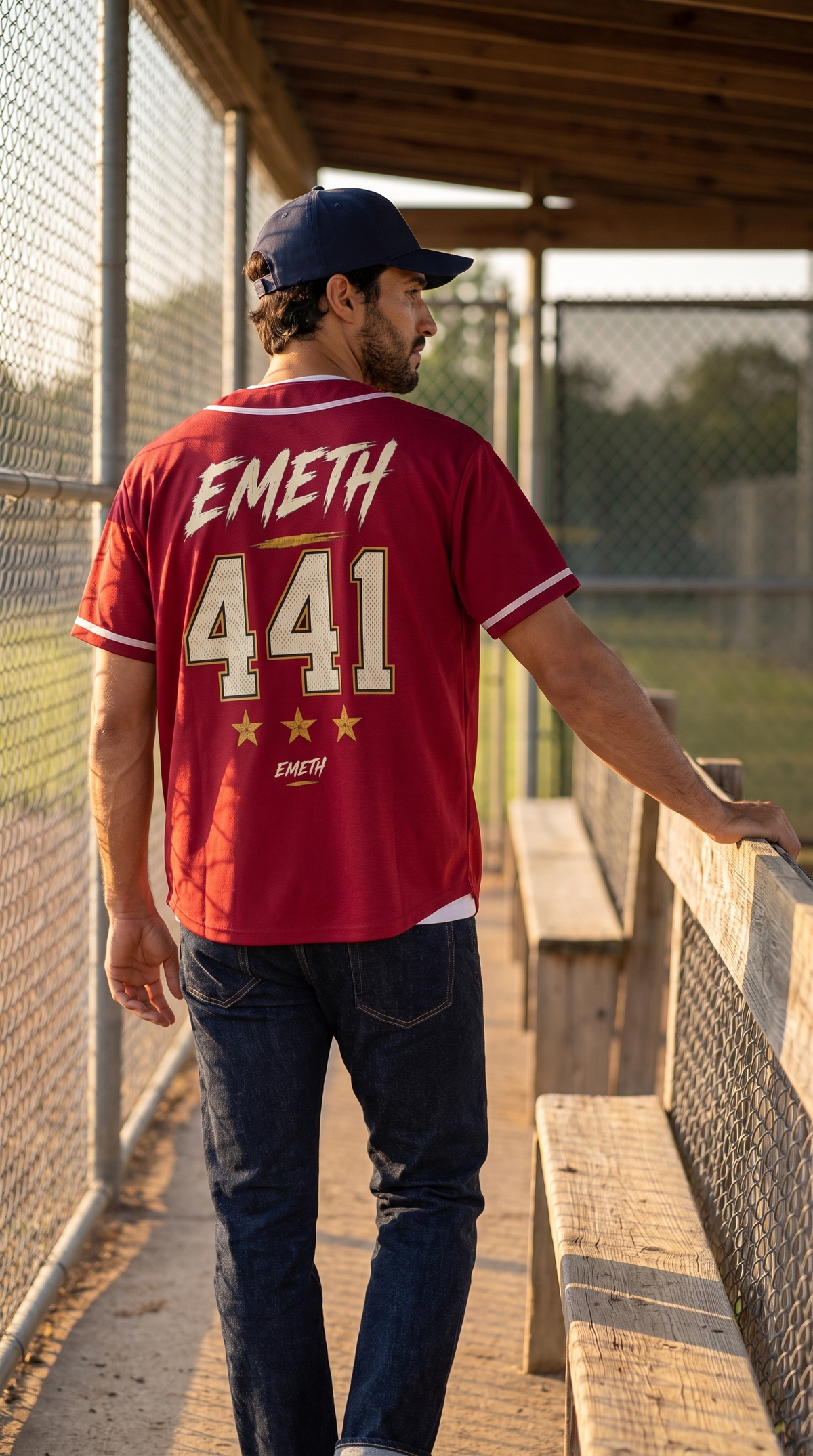 EMETH 441 | Maillot Baseball Premium 270 g/m²