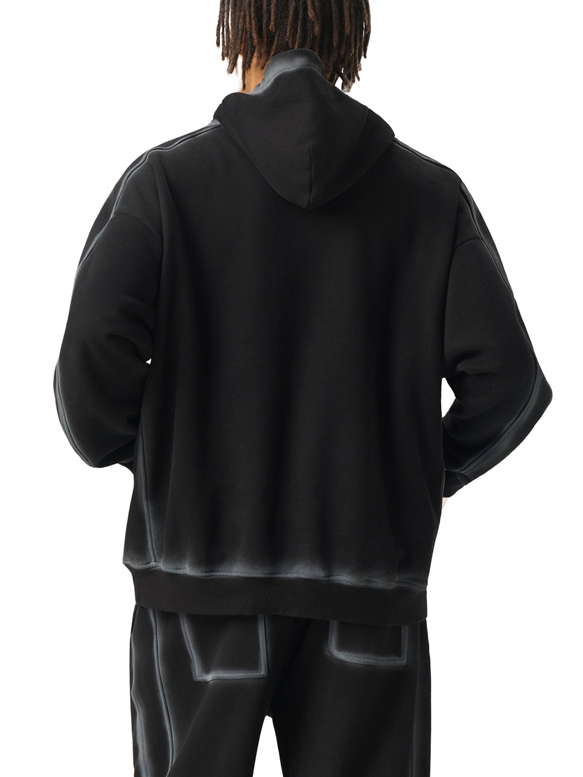 EMETH Washed Hoodie Oversize 350 g/m² – Sweat à Capuche Premium Vintage