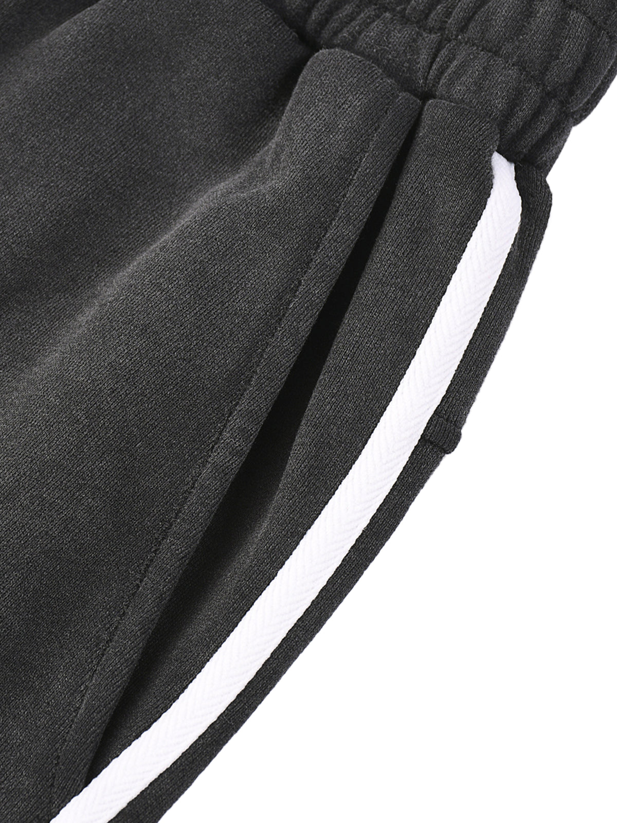 EMETH™ Jogger Snow Wash Bandes Contrastées | Oversize