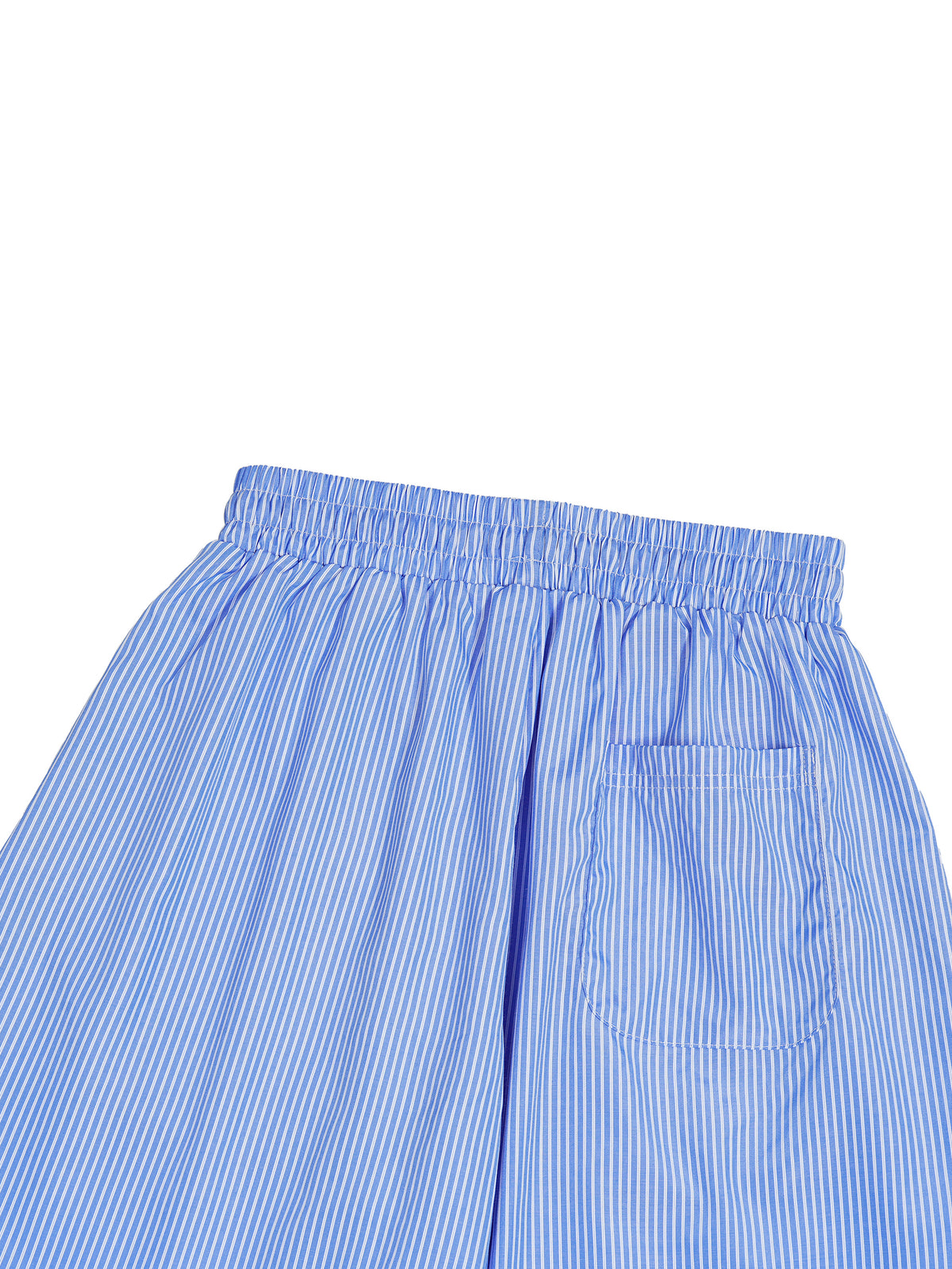 EMETH™ Pantalon Barrel Rayé | Coupe Fuselée Oversize
