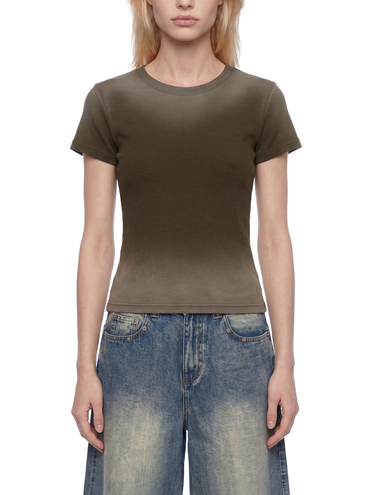 EMETH BRESLEV | T-shirt Femme Délavé Soleil