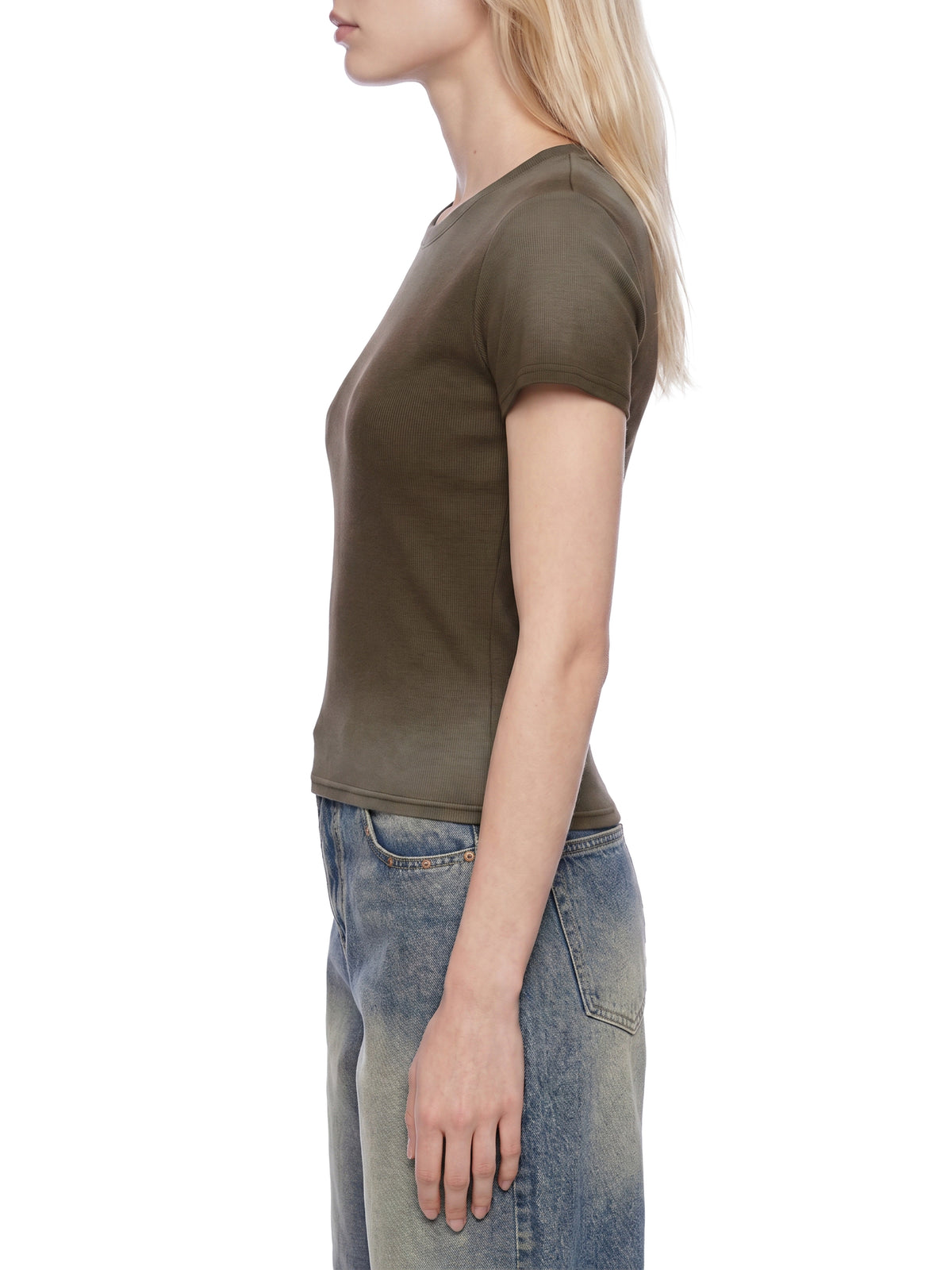 EMETH BRESLEV | T-shirt Femme Délavé Soleil