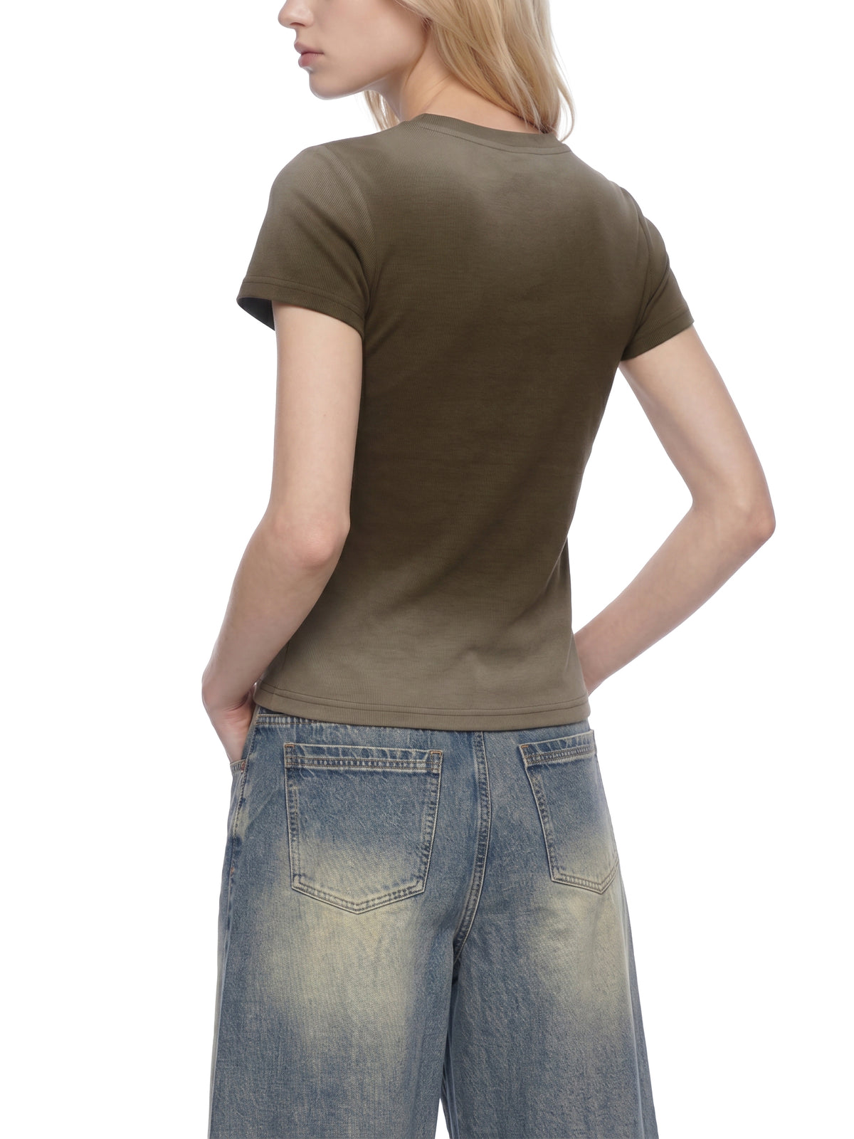 EMETH BRESLEV | T-shirt Femme Délavé Soleil