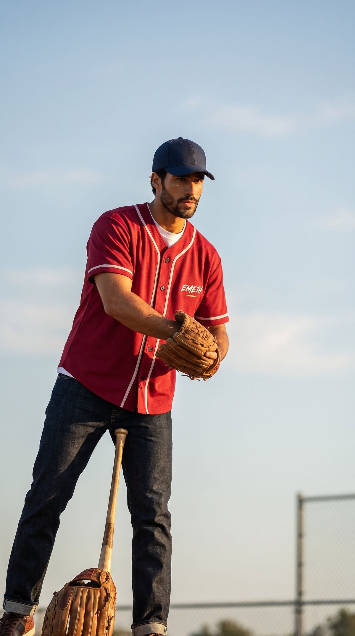 EMETH 441 | Maillot Baseball Premium 270 g/m²