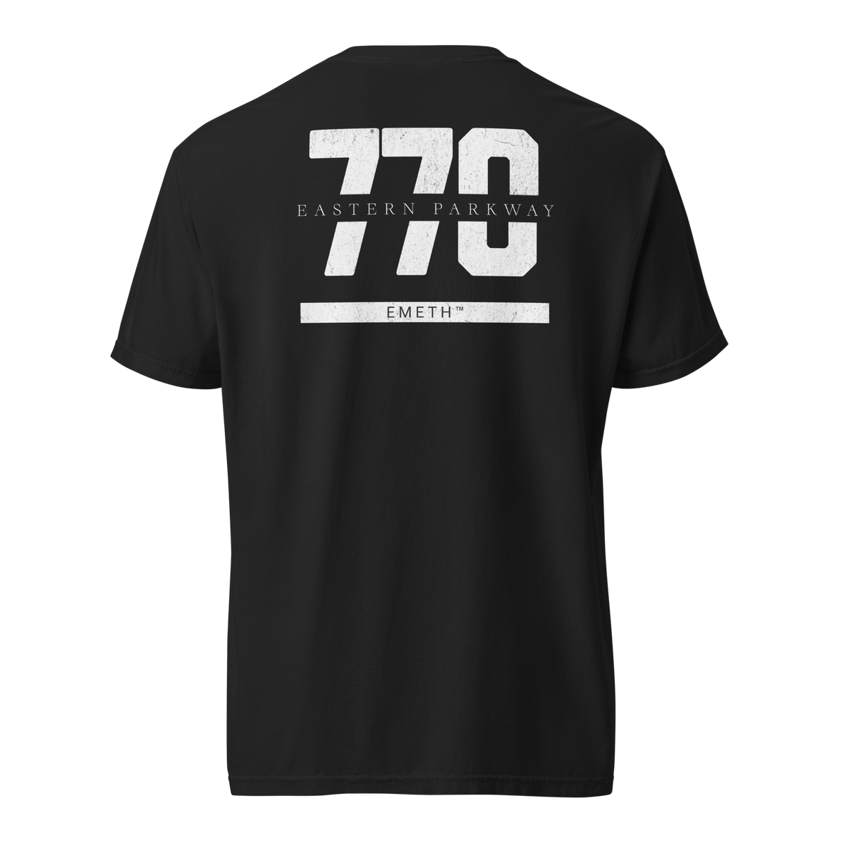 EMETH™ 770 — T-Shirt Oversize Eastern Parkway - Noir / S - EMETH