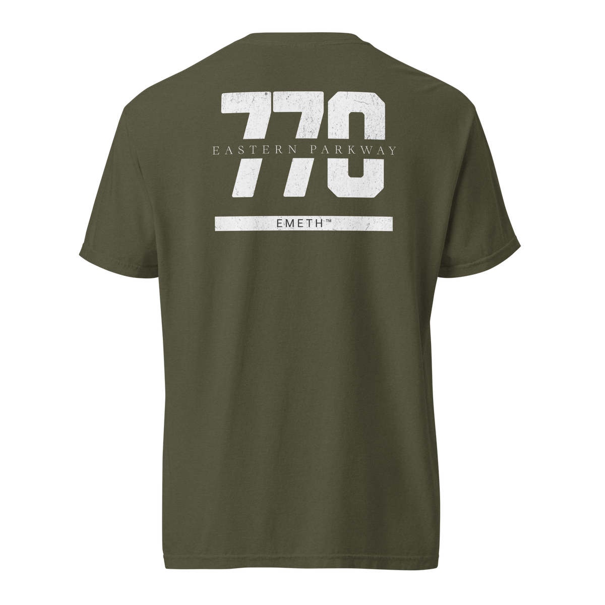 EMETH™ 770 — T-Shirt Oversize Eastern Parkway - Noir / S - EMETH