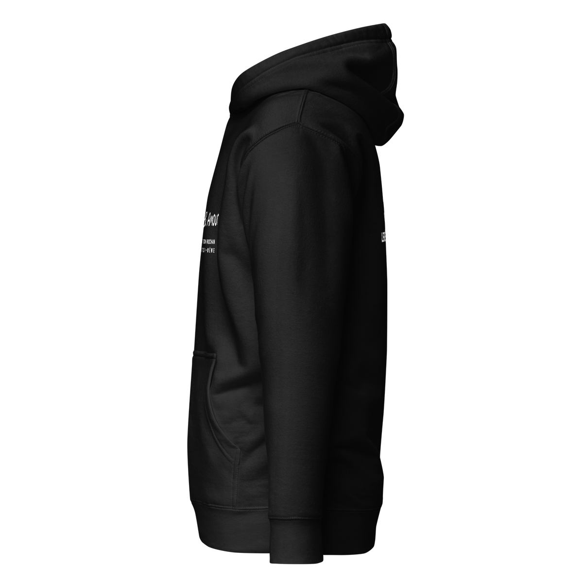 EMETH™ Unité & Amour Premium Hoodie - Noir / S - EMETH