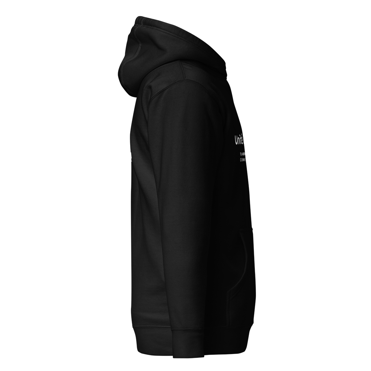 EMETH™ Unité & Amour Premium Hoodie - Noir / S - EMETH