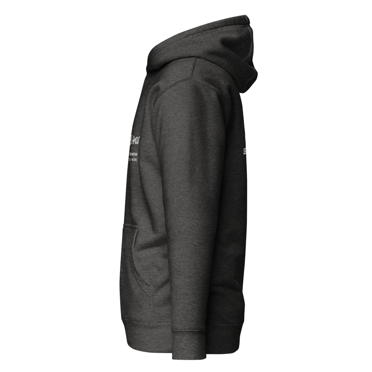 EMETH™ Unité & Amour Premium Hoodie - Noir / S - EMETH