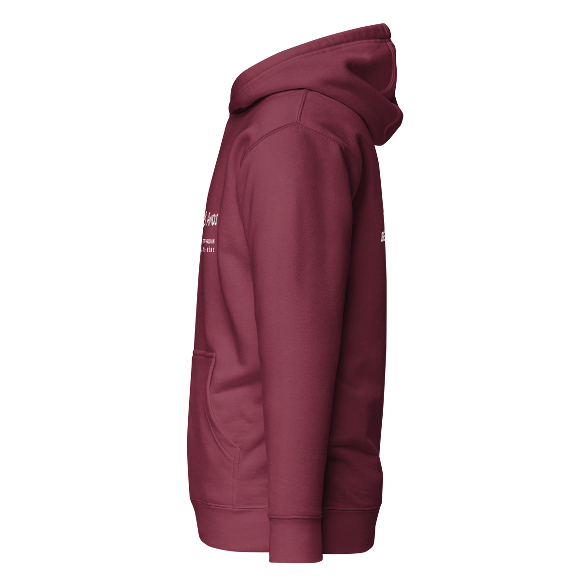 EMETH™ Unité & Amour Premium Hoodie - Noir / S - EMETH