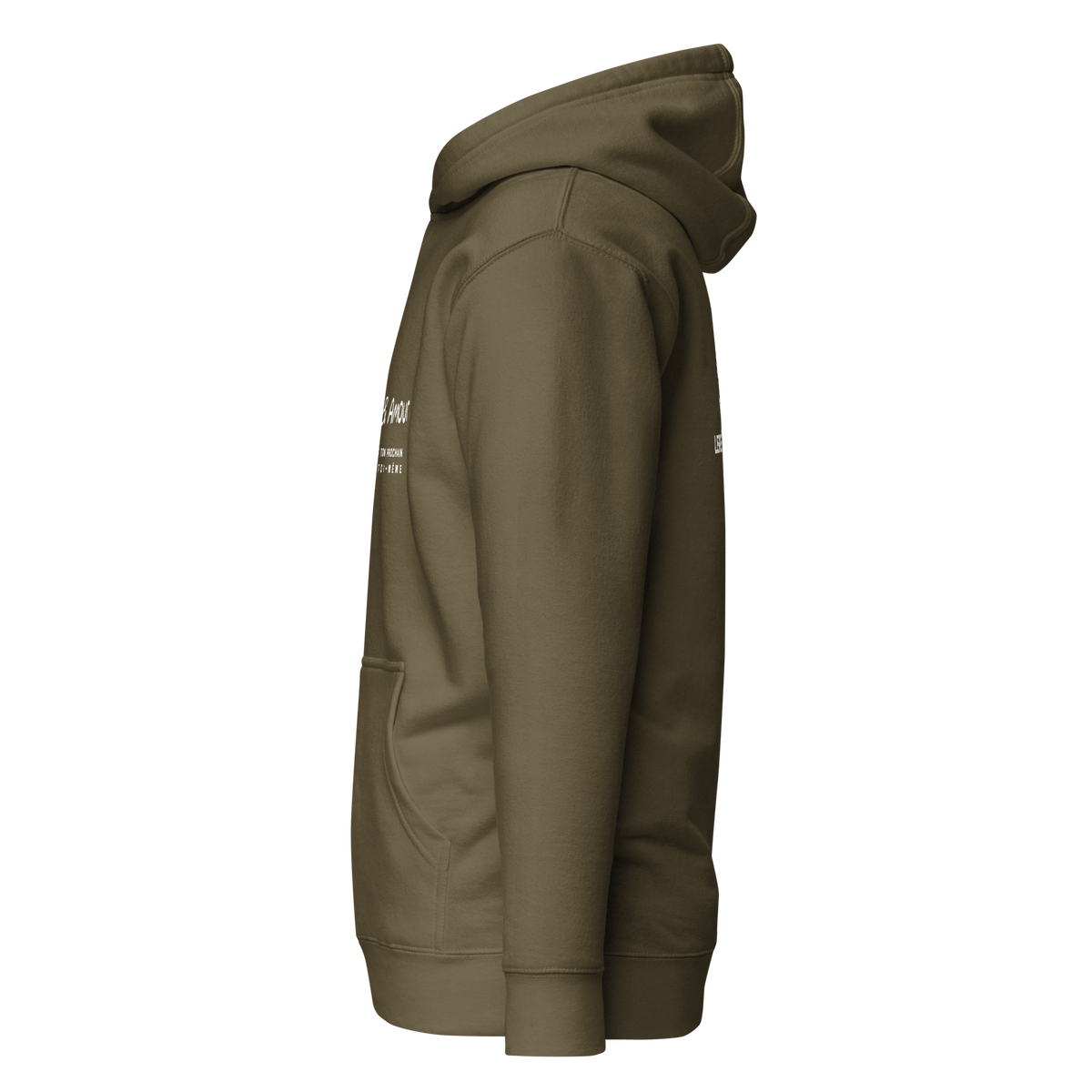 EMETH™ Unité & Amour Premium Hoodie - Noir / S - EMETH