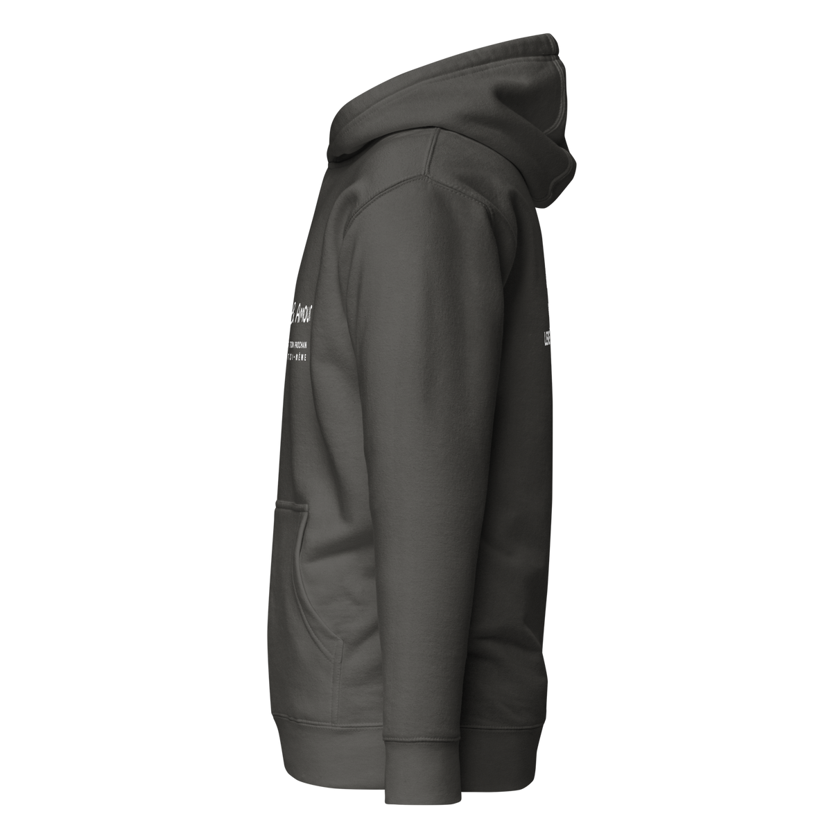 EMETH™ Unité & Amour Premium Hoodie - Noir / S - EMETH