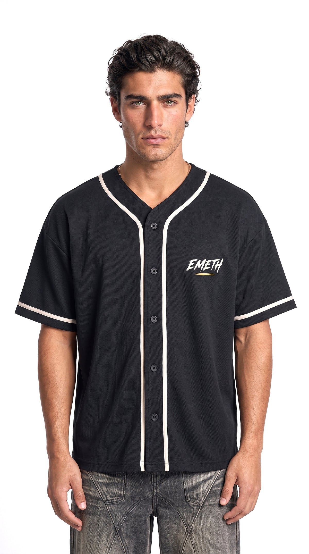 EMETH Bitahon 85 | Maillot Baseball Premium 270 g/m²