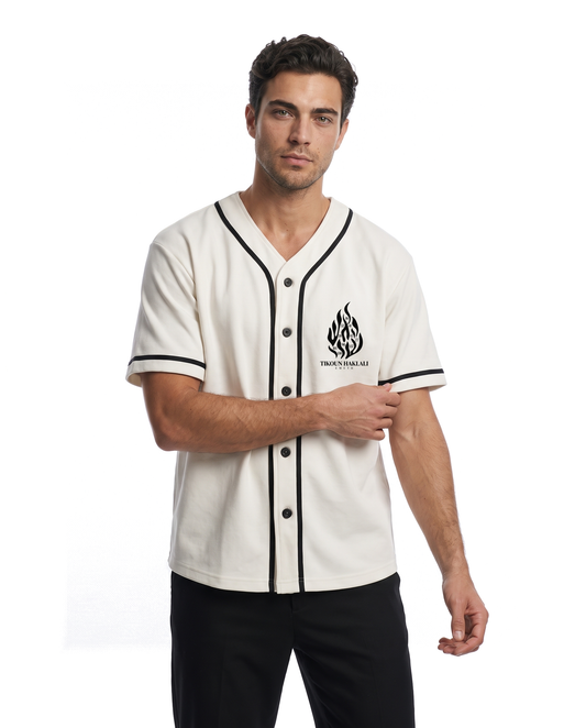 EMETH Tikoun Haklali | Maillot Boutonné Blanc