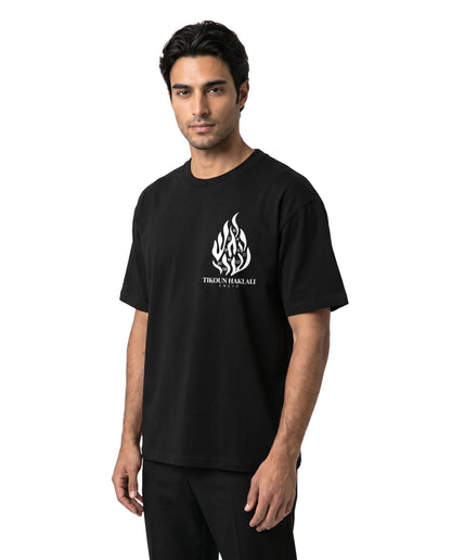 EMETH Tikoun Haklali | T-shirt Heavyweight Noir 300g