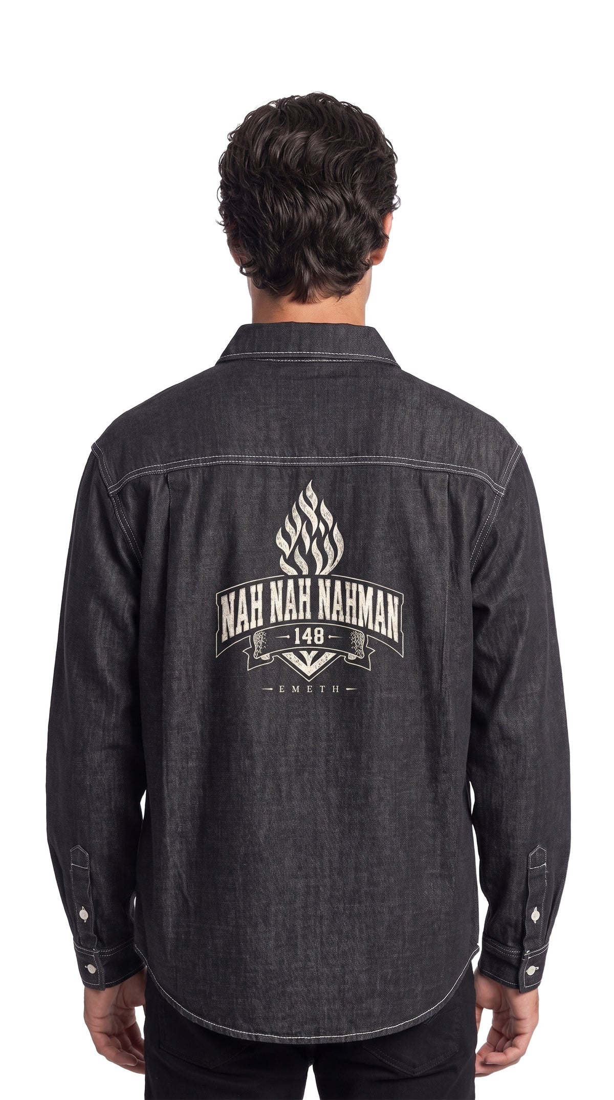EMETH NAH NAH NAHMAN | Chemise Denim Vintage Wash