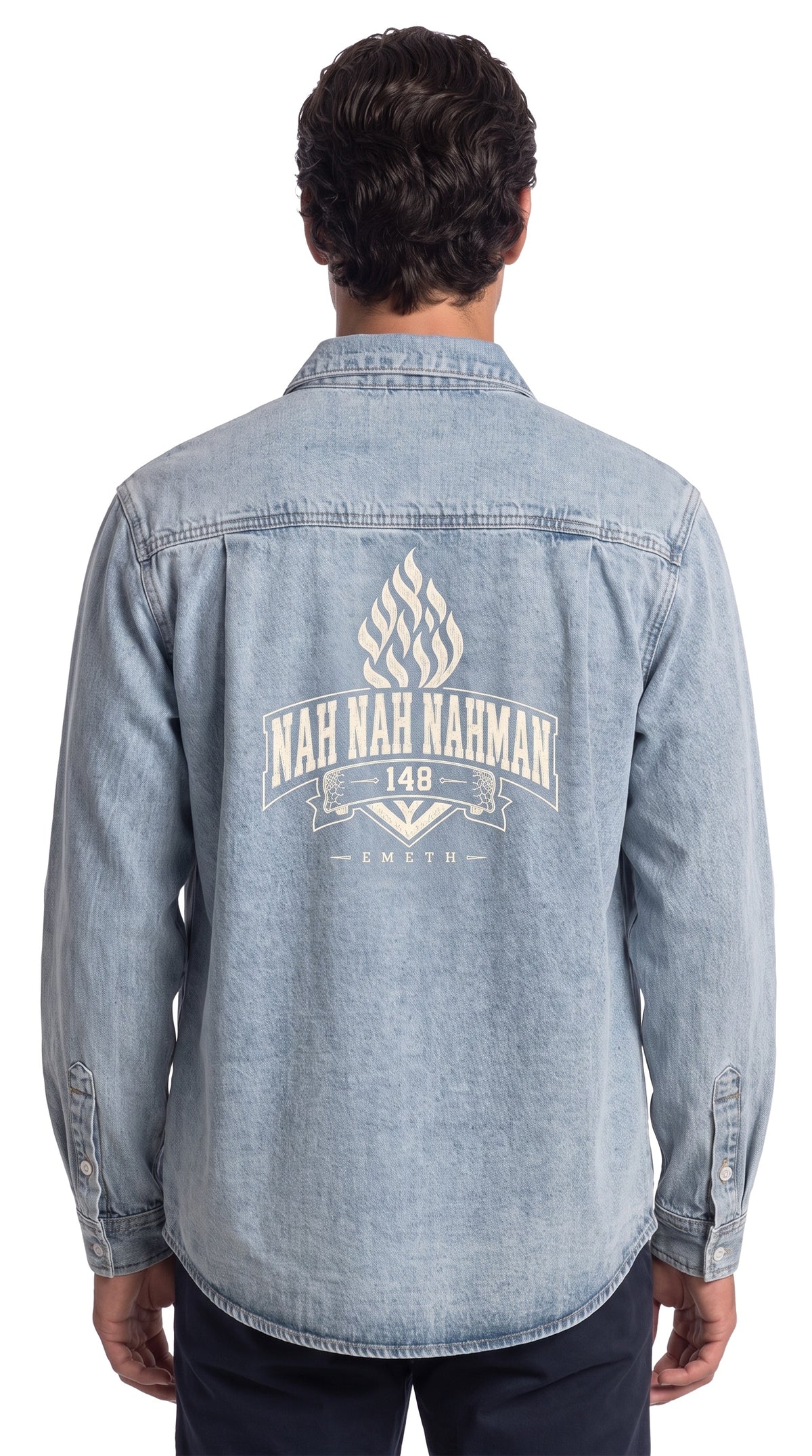 EMETH NAH NAH NAHMAN | Chemise Denim Vintage Wash