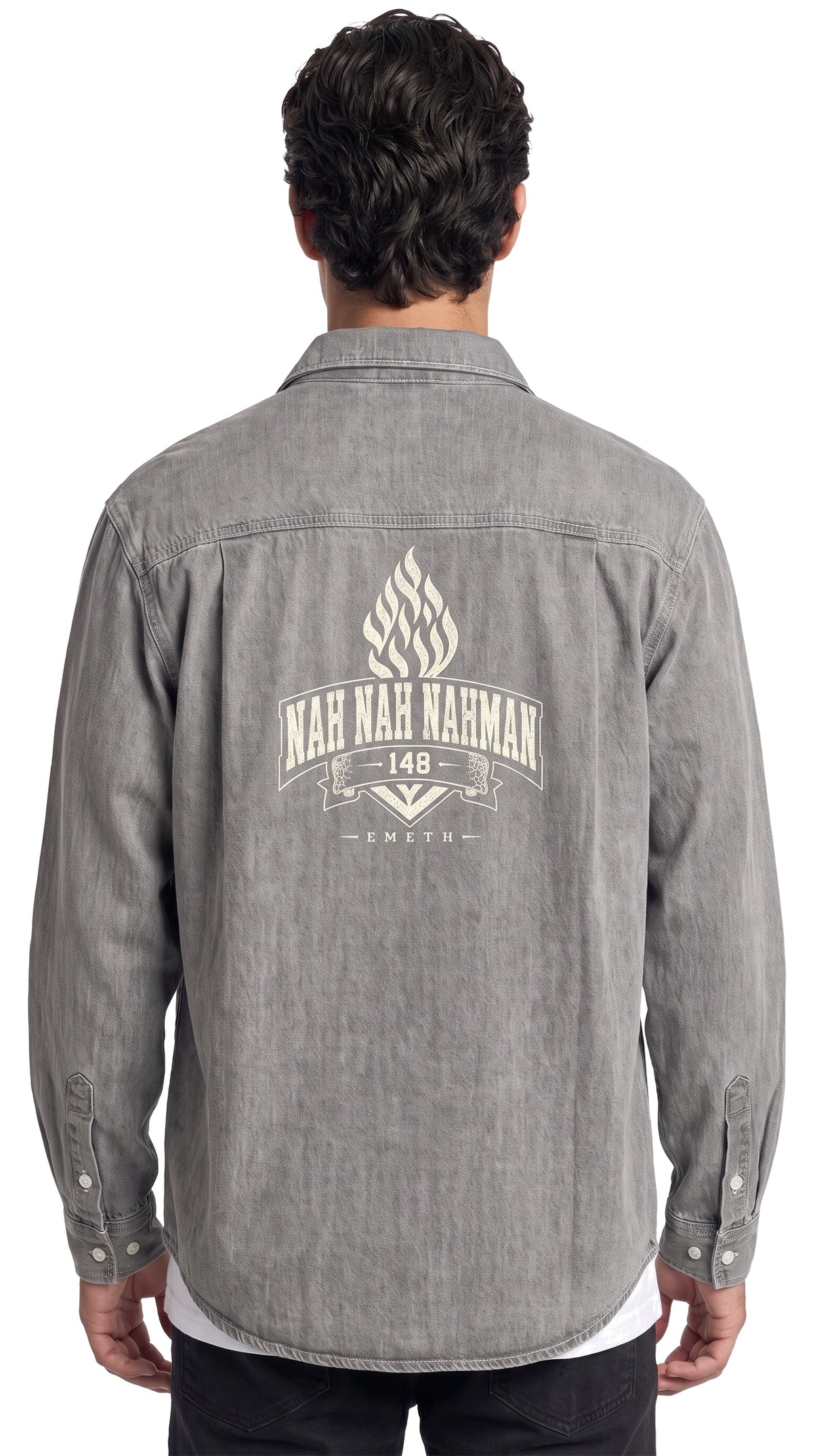 EMETH NAH NAH NAHMAN | Chemise Denim Vintage Wash