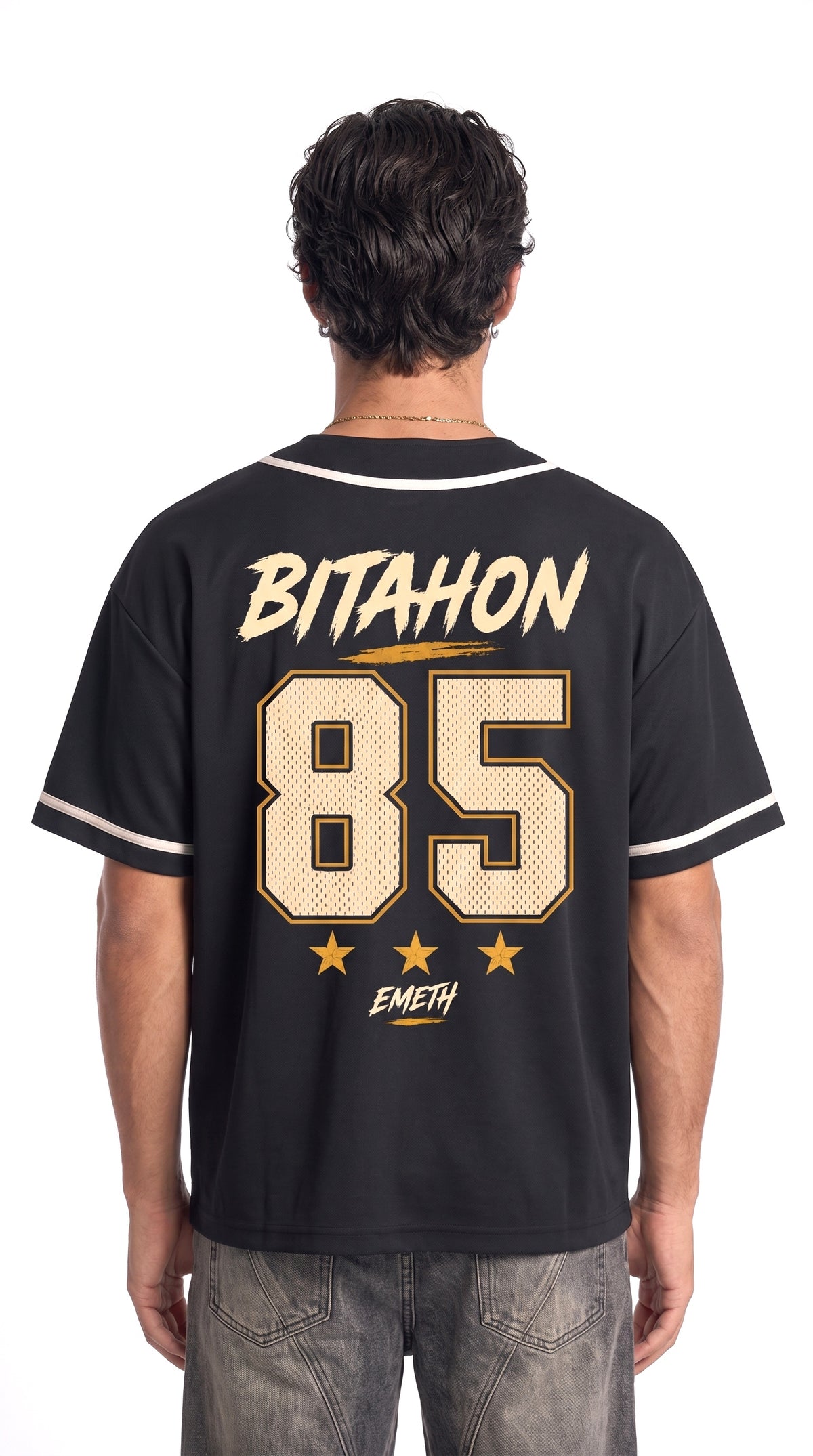 EMETH Bitahon 85 | Maillot Baseball Premium 270 g/m²