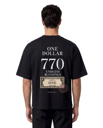 EMETH One Dollar 770 Endless Blessings | T-shirt Premium 200 g/m²