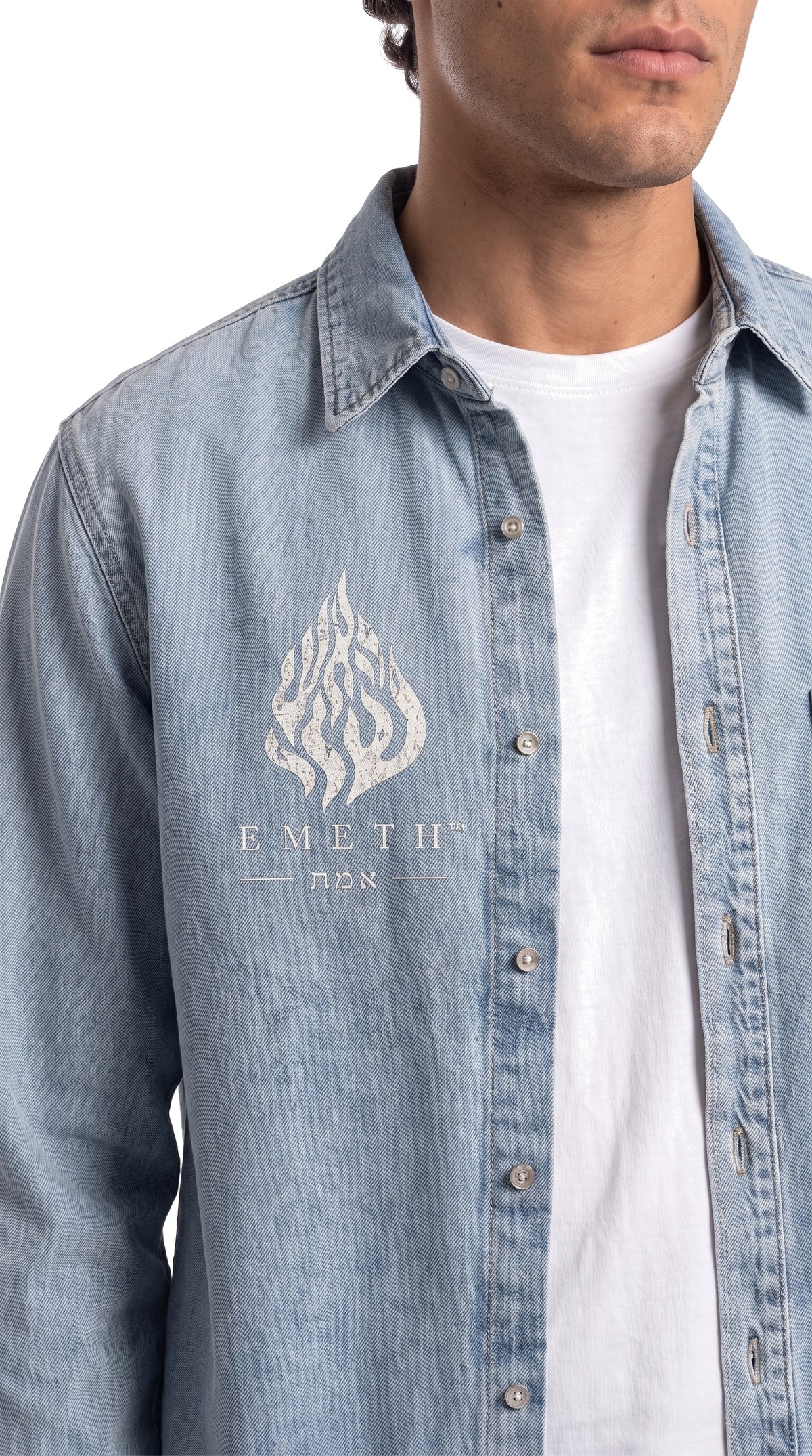EMETH NAH NAH NAHMAN | Chemise Denim Vintage Wash