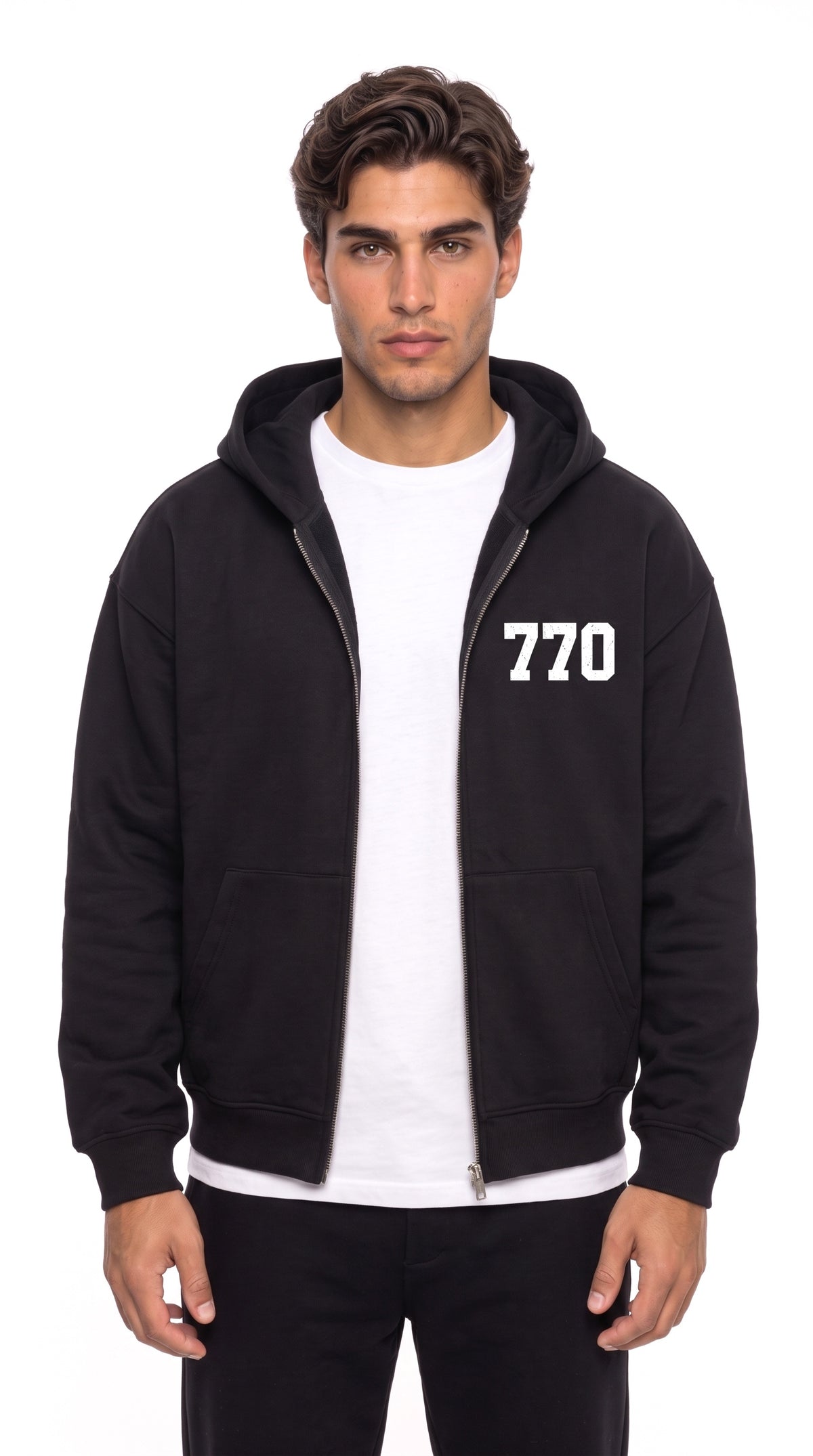 EMETH 770 | Unisex Zip-Up Hoodie