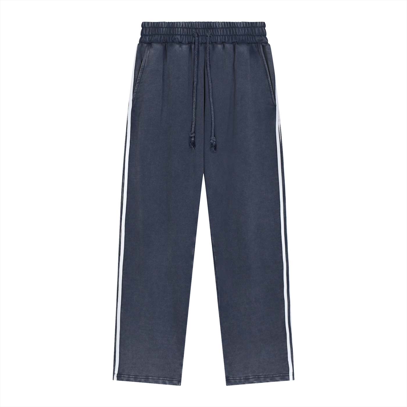 EMETH™ Jogger Snow Wash Bandes Contrastées | Oversize