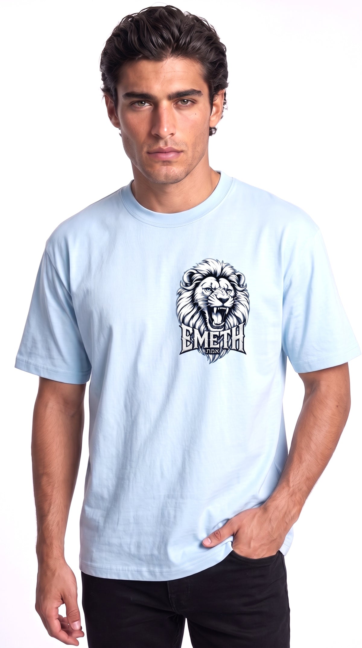 EMETH Lion | T-shirt Heavyweight 300G
