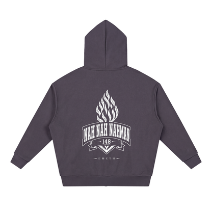 EMETH NAH NAH NAHMAN | Hoodie Zippé 430G