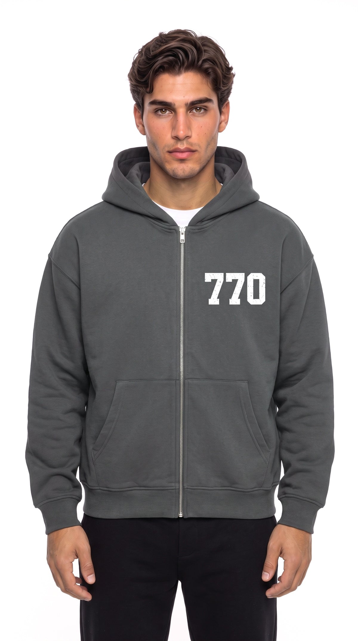 EMETH 770 | Unisex Zip-Up Hoodie