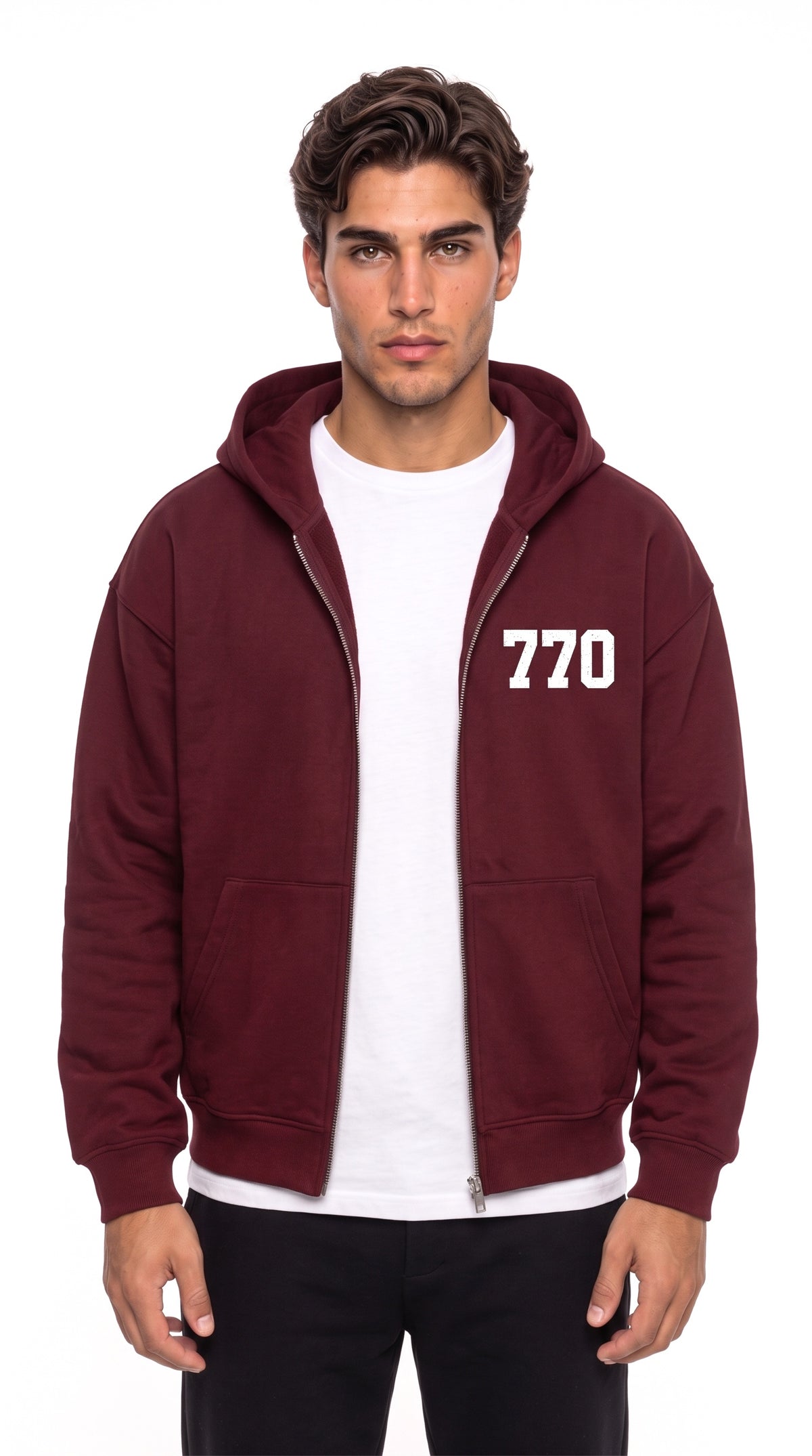 EMETH 770 | Unisex Zip-Up Hoodie