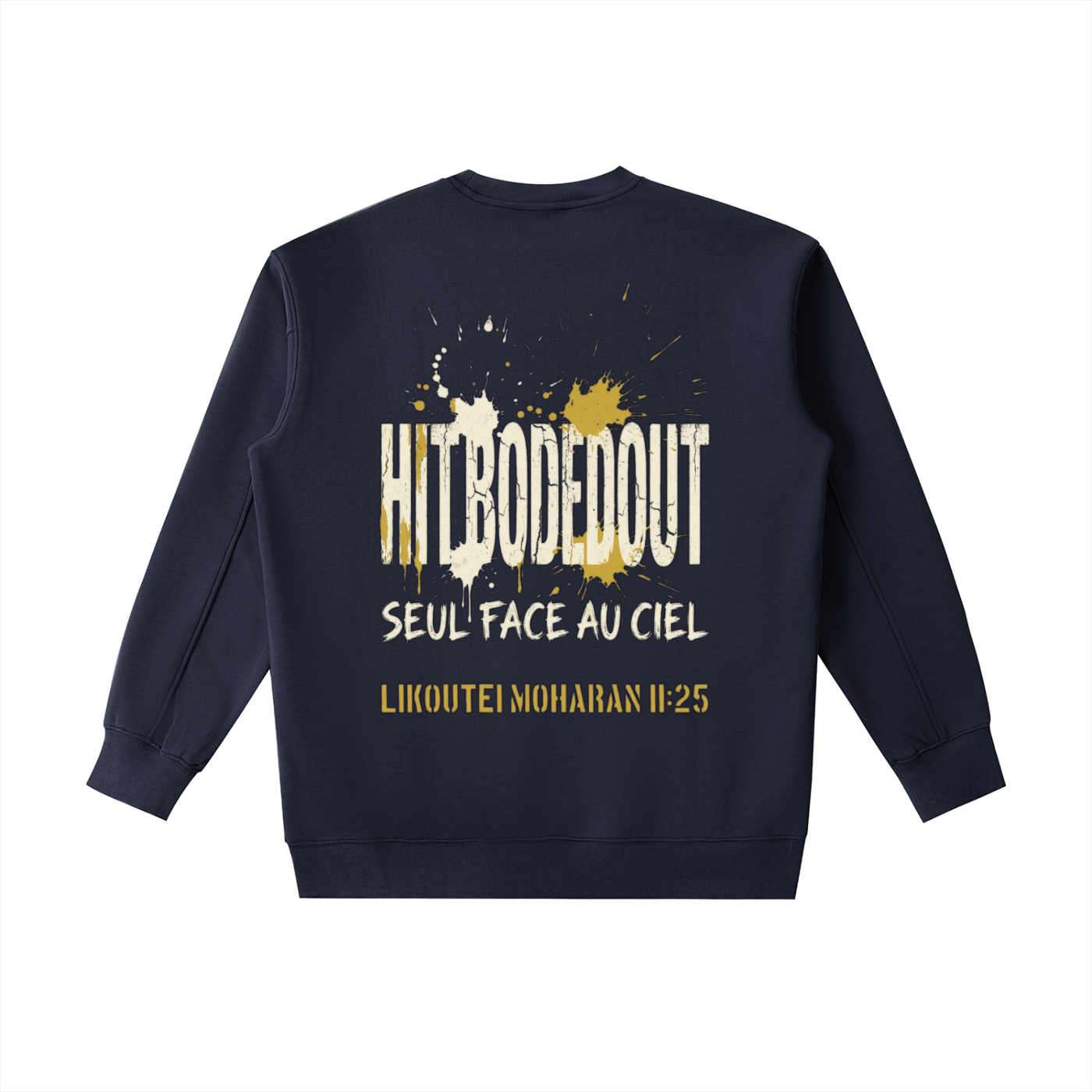EMETH™ 148 HITBODEDOUT — Sweat Col Rond - Noir / S - EMETH