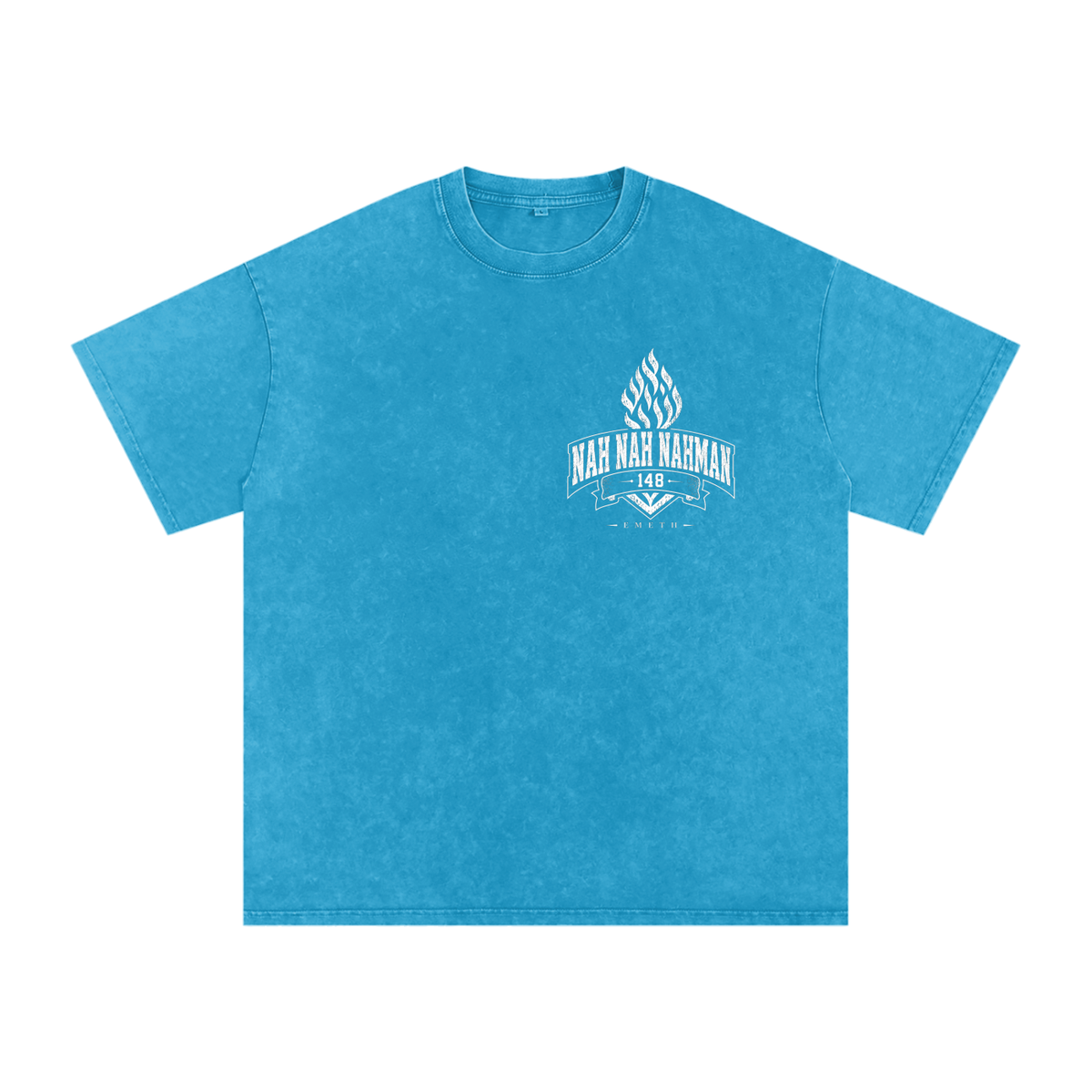 EMETH NAH NAH NAHMAN | T-shirt Snow Wash