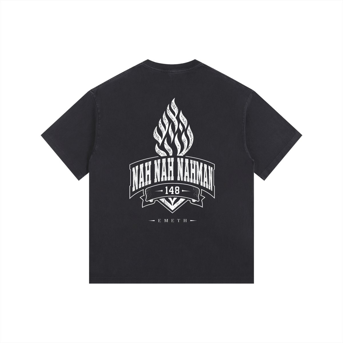 EMETH NAH NAH NAHMAN | T-shirt Vintage Washed