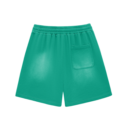 EMETH Essentials | Short Délavé Bords Bruts