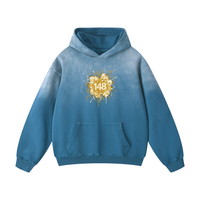 EMETH™ AZAMRA 148 — Hoodie - Bleu jean / S - EMETH